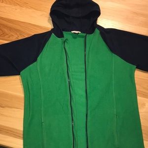 Lands end kids fleece jacket size XL 18-20